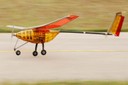 L'avió no tripulat durant el vol