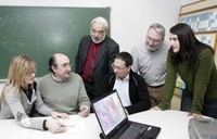 Pilar Sobrevilla, Eduard Montseny, Sebastià Xambó, Francesc Tiñena, Joan Trias i Nelly Gordillo