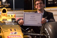 Albert Illera, estudiant de l’ETSEIAT, guanyador de la beca Altran. 