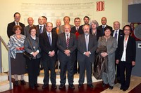 Acte de lliurament de les medalles Narcís Monturiol al Palau de la Generalitat