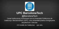 @BarcelonaTech, perfil institucional de la UPC.