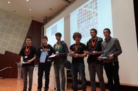 Els sis alumnes millor classificats que integraren l'equip que representarà Espanya en l'Olimpíada Internacional a Hong Kong.