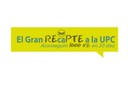 Logotip del Gran Recapte dels Aliments a la UPC.