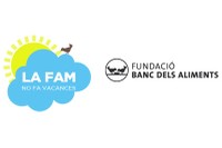 Logotip de la campanya del Banc dels Aliments ‘La fam no fa vacances’