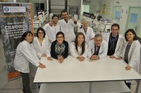 Els membres del grup de recerca Celbiotech