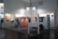 Estand de la UPC al Fòrum Mundial Medica 2012.