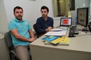 Aleksandar Angeloski i Mostafa Javadzadeh són els dos joves investigadors que fan recerca i formació a la UPC dins del projecte ATCoMe