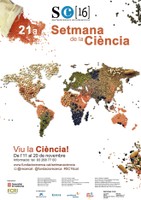 Cartell de la Setmana de la Ciència 2016