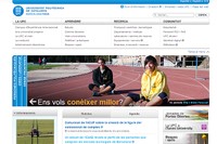 Pàgina web de la UPC