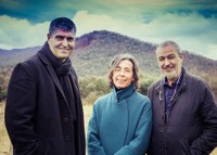 Rafael Aranda, Carme Pigem i Ramon Vilalta, d'RCR, guardonats amb el Premi Pritzker d’arquitectura 2017. Foto de Javier Lorenzo Domínguez 