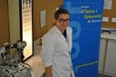 Raquel Garrido ha finalitzat el grau d’Òptica i Optometria a la Facultat d’Òptica i Optometria de Terrassa (FOOT).
