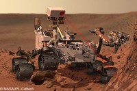 The Curiosity rover will study current meteorological conditions and investigate the conditions that existed millions of years ago.