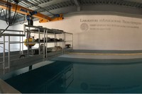 The acoustic tunnel, with a capacity of over 150,000 litres, simulates oceanic conditions to allow researchers to recreate what happens in the marine environment at laboratory scale, without having to move to the study areas to test the instruments