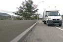The barrier prototype in an interurban road.