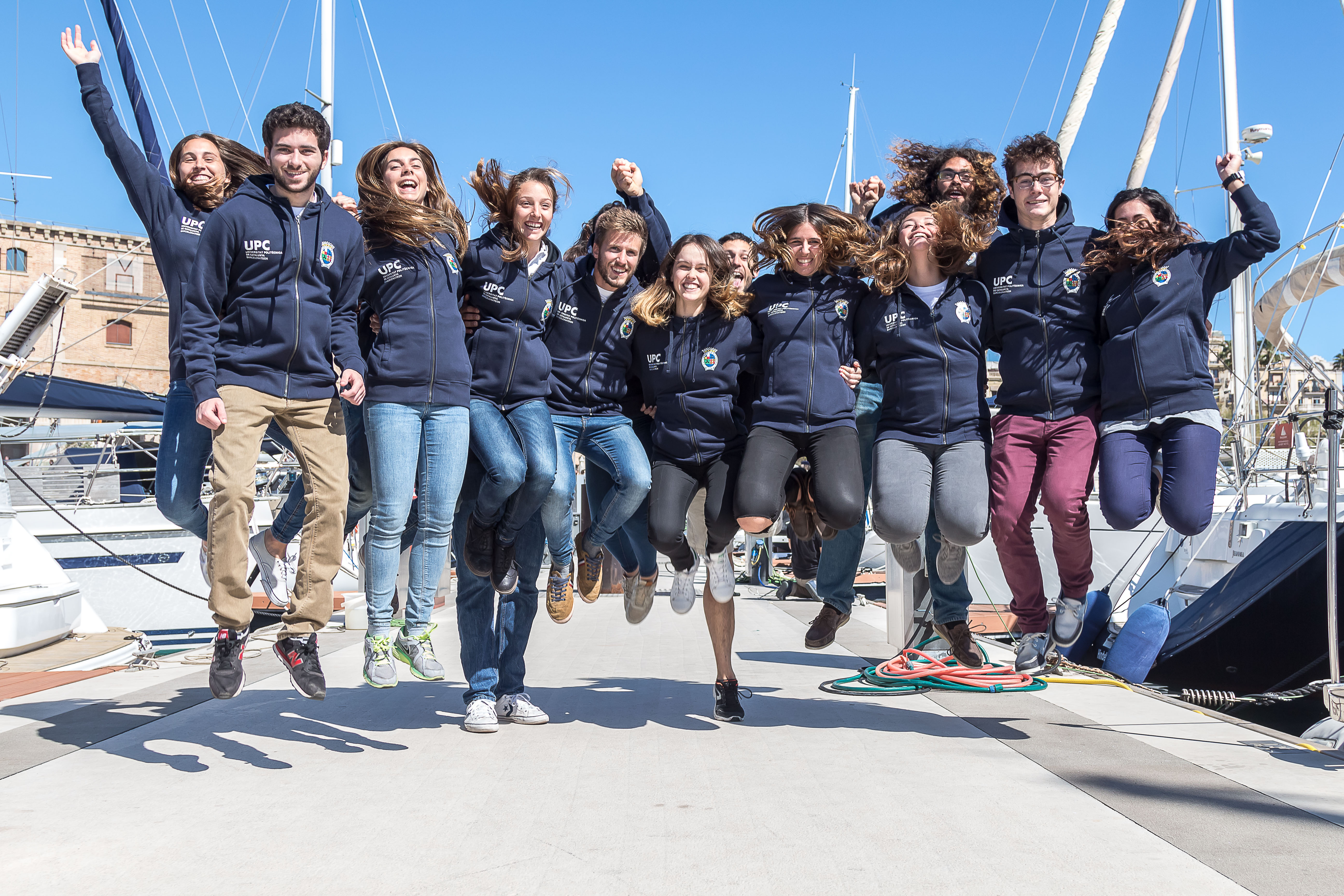 els participants de la course cruisière.