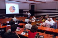 Presentación del proyecto Justinmind durante el Investor's Day en la UPC