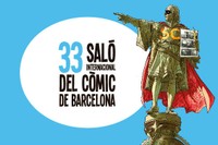 Cartel del 33º Salón Internacional del Cómic de Barcelona.
