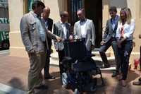 El profesor y investigador de la UPC, Cecilio Angulo, explica como diseñarán el sistema que proporcionará más autonomía a les personas amb discapacidad intelectual