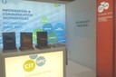 Estand del centro tecnológico CIT UPC, en la feria CeBIT 2015.