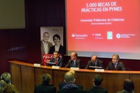 De izquierda a derecha: Pablo Cigüela, Antoni Giró, Francesc Xavier Grau y Alfons Vila