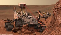 El todo terreno Curiosity estudiará tanto las condiciones meteorológicas actuales como las que había hace miles de millones de años.