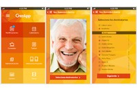 Captura de pantalla de la aplicación