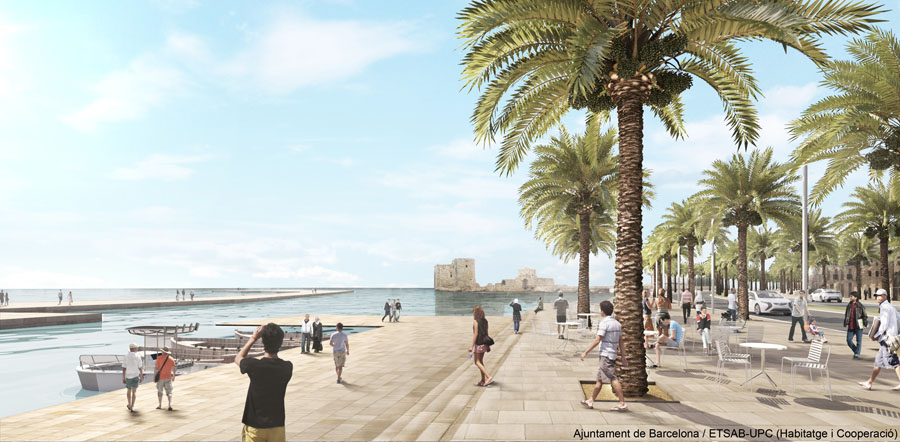 passeig marítim del port de saida