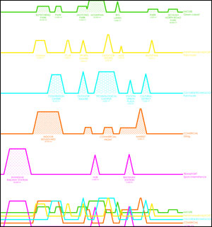 cardiograma programàtic dels elements del projecte