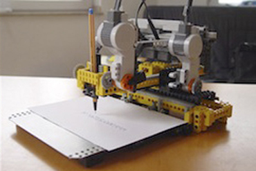 robot lego desenvolupat per la fib